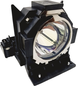 Jaspertronics™ Lamp & Housing for the Hitachi TCP-D1080U Projector w Original Philips Lamp Inside - 1 Year Warranty