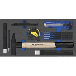 MAT 8164 1701 - Werkzeugsatz, Mechaniker, 11-teilig