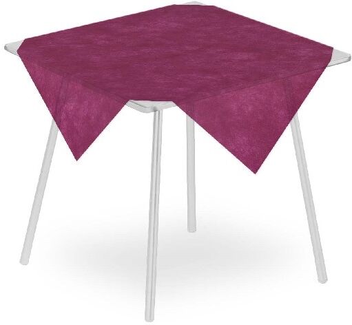 Pack Service Tovaglia Airspun Bordeaux 100x100 cm 100 Pezzi