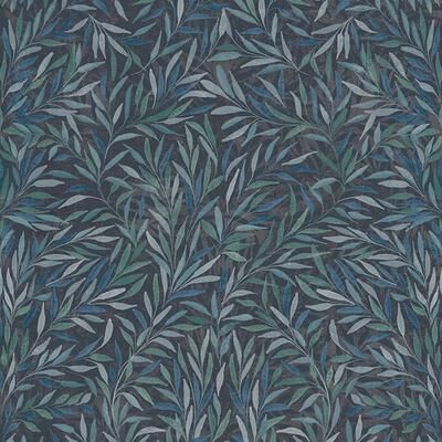 Graham & Brown Salix Leaves Navy