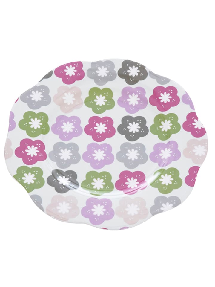 Overbeck and Friends Speiseteller "Daisy" in Bunt - Ø 26 cm - onesize