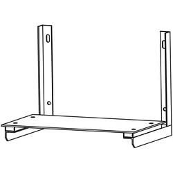 Elsta Mosdorfer SET Wandbefestigung BPL 9409077