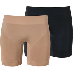Schiesser Damen Shorts (Hosen) Biker - Classic Seamless 2er Pack
