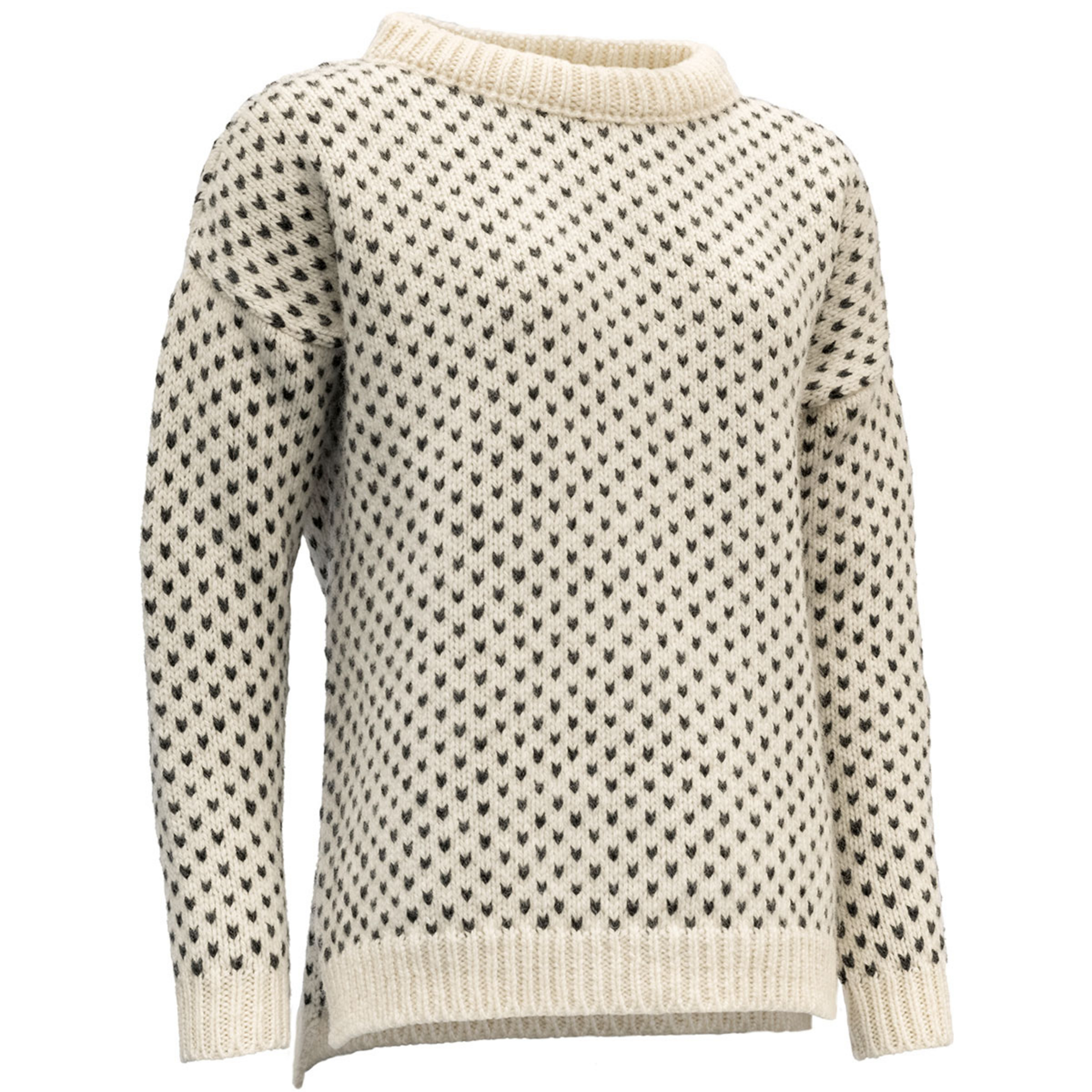Devold Nordsjø Split Seam Damen Pullover beige Größe L Lifestyle Hautfreundlich
