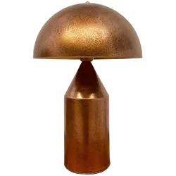 Bamyum Lipeo Tischlampe Grün 30cm, Pilz Lampe, Metall Lamp, Kupfer
