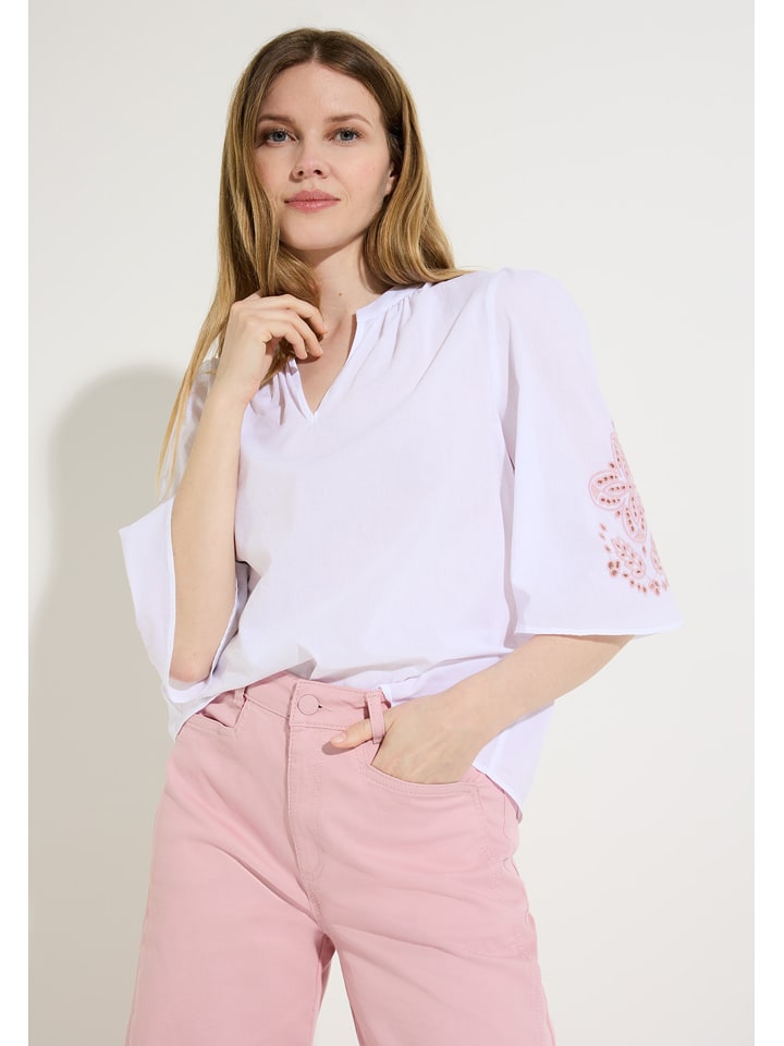 More & More Bluse in Weiß - 38