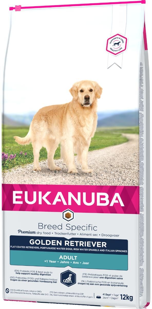 Eukanuba Dog Adult Breed Specific Golden Retriever al Pollo 12KG