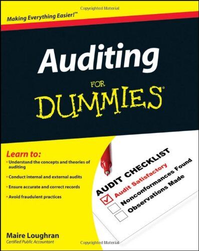 Maire Loughran - Auditing for Dummies - Preis vom 10.10.2026 11:48:34 h