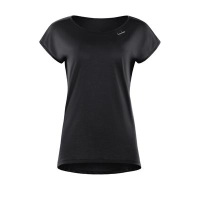T-Shirt WINSHAPE "MCT013", Damen, Gr. XL, schwarz, 50% Modal, 50% Baumwolle, Rundhals, Shirts T-Shirt, Ultra leicht