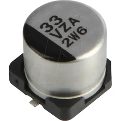 EEHZA 33U 35A - ELKO-Polymere Hybrid SMD, 33 μF, 35 V, 6,3x6,1 mm