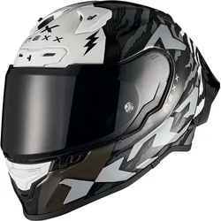 Nexx X.R3R Ziger, Integralhelm - Schwarz/Grau/Weiß - XL