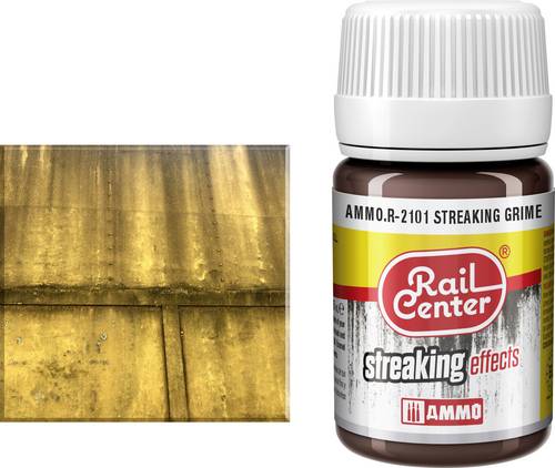 Rail Center AMMO.R-2101 Modellbahn-Texturfarbe Schmutzstreifen 35ml