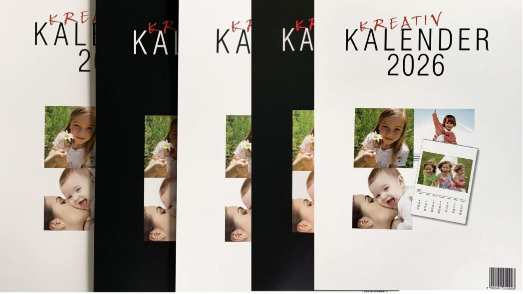 Unbekannt Kalender 2026 20x30 zum Selbstgestalten 5er Pack
