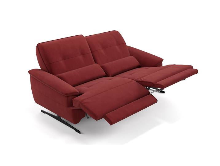Stoffcouch PERLO Stoff Relax Sofa 2-Sitzer