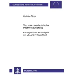 Verbraucherschutz beim Internetkaufvertrag, Fachbücher von Christine Fligge