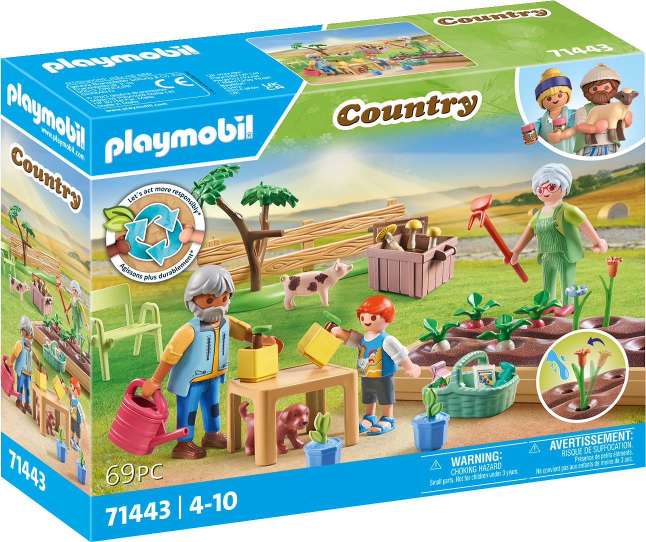 Playmobil 71443 Grootouders en Moestuin - Country - 4 jaar en ouder