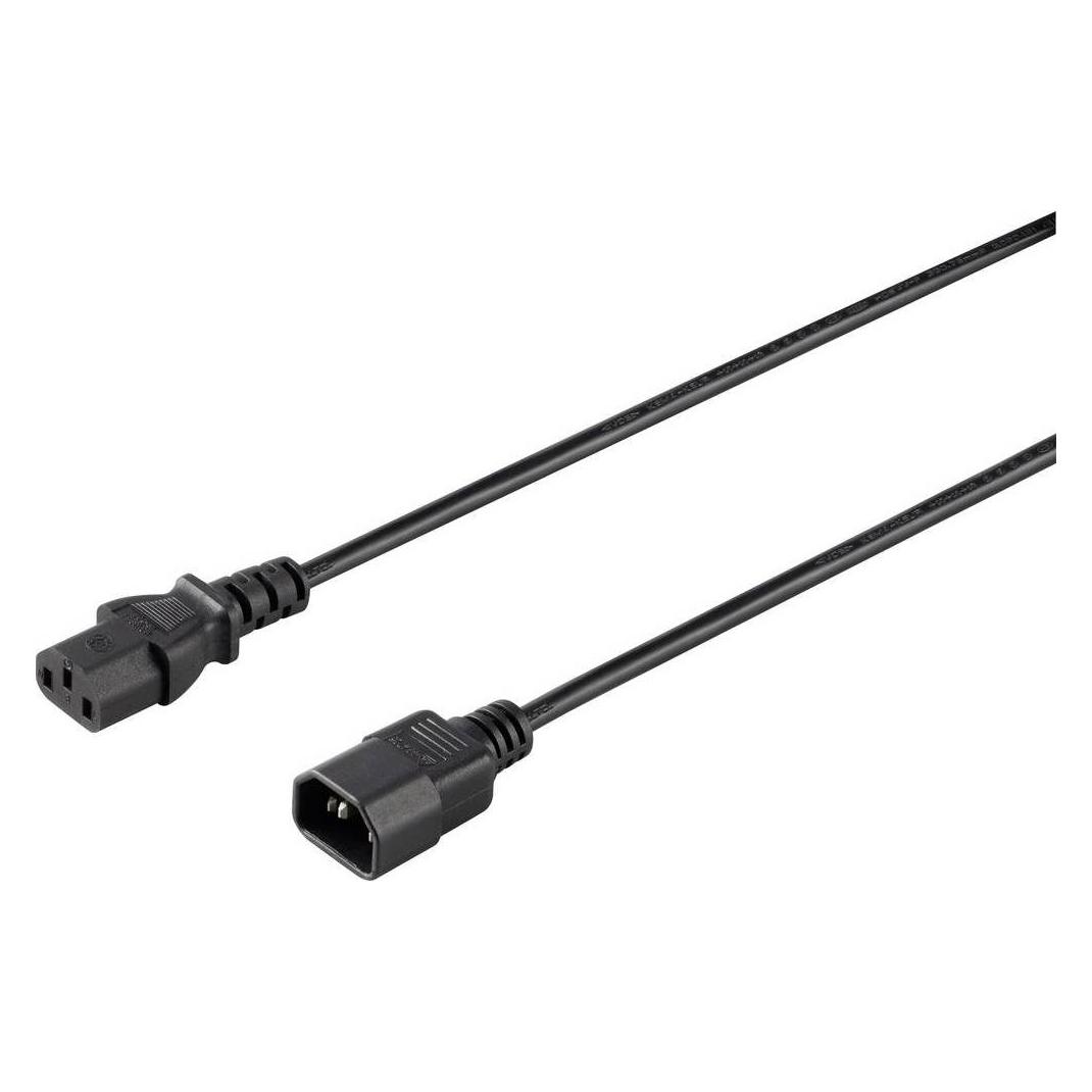 Sygonix C14 gerade - C13 gerade - 0.5 m (0.50 m) (SY-5042726)