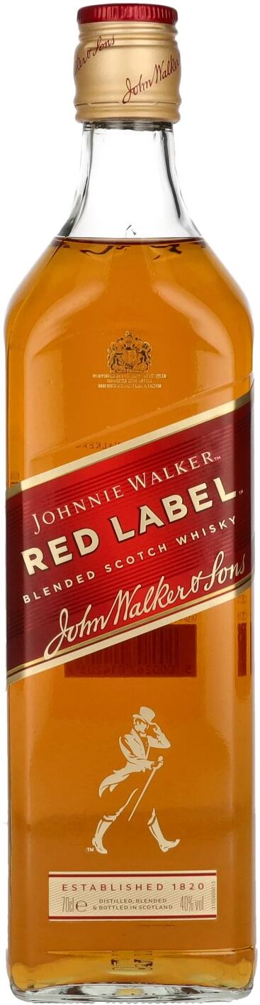 Johnnie Walker Red Label Blended Scotch Whisky 40% Vol. 0,7l