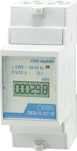 ORBIS Zeitschalttechnik kW-Zähler OB703100 Wechselstromzähler digital 32A MID-konform: Nein 1St.