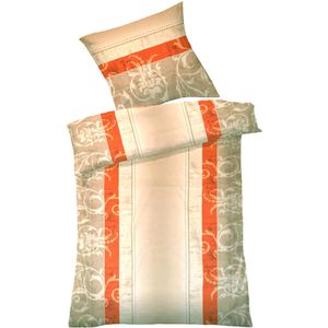 Dyckhoff Bettwäsche Pamela, beige, Weichfrottier, Kissenbezug 80x80 cm und ein Bettbezug 155x220 cm