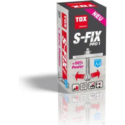 Tox, Dübel, S-FixS-Fix Pro 1 A4 (25 Stk.)