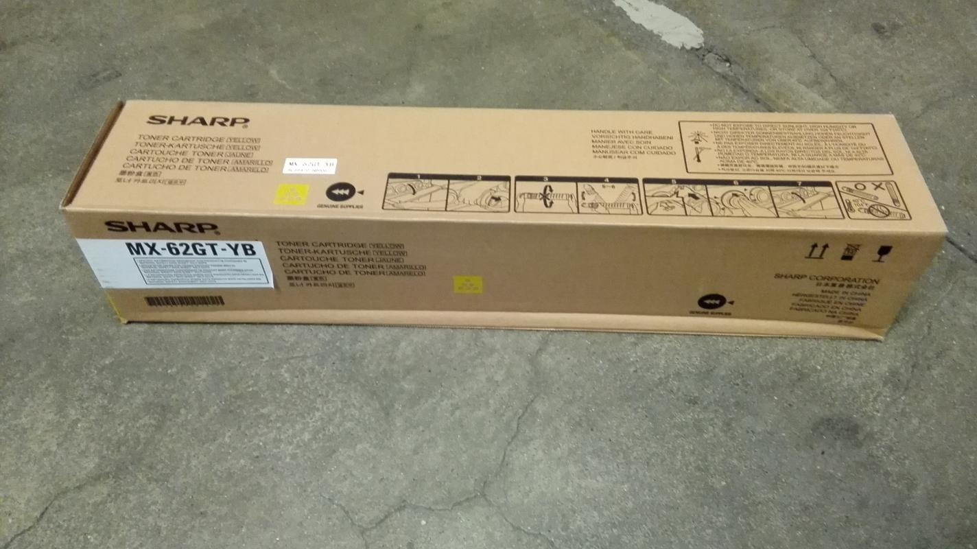Originele Sharp laserprinter tonercartridge - Geel - Voor 40.000 pagina's