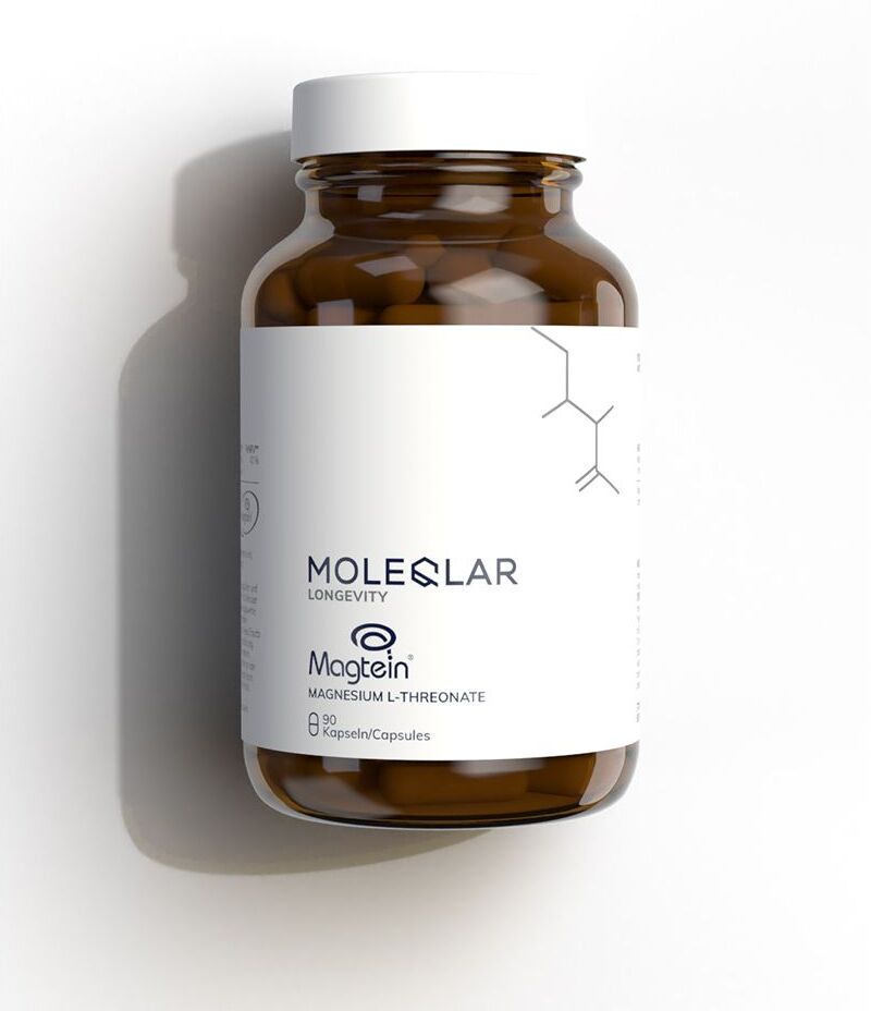 No Brand Moleqlar Magtein Magnesium-L-Threonate Kapseln 90 St