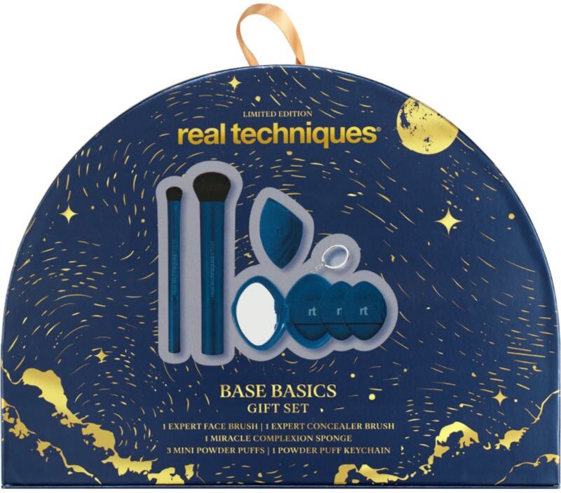 Real Techniques Holiday Base Basics kit de pinceaux