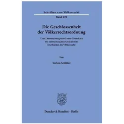Schlüter:Die Geschlossenheit der Völker, Fachbücher von Torben Schlüter