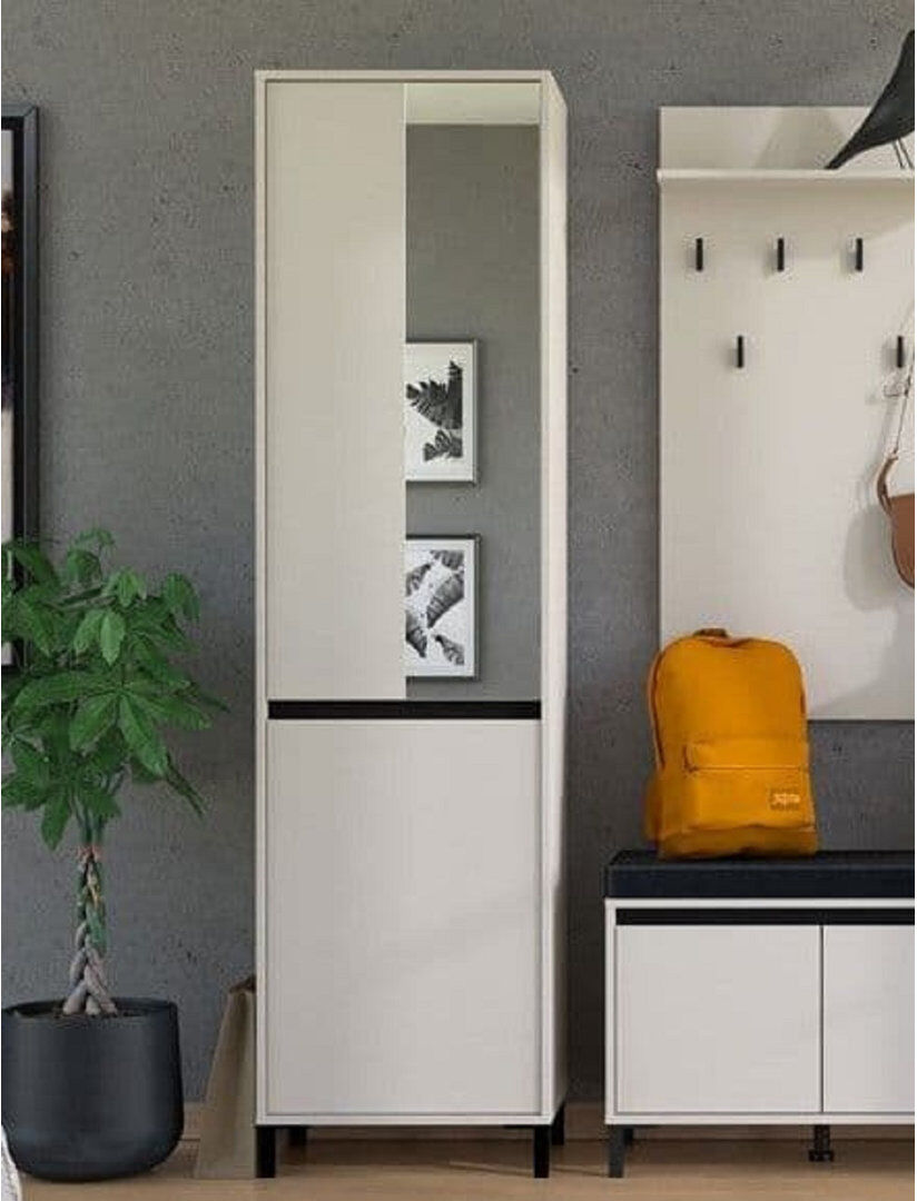 17 Stories 2 Door Wardrobe Cashmere Taupe 54.5cm W X 40cm D