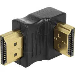 DELOCK 65073 - Adapter HDMI Stecker/Stecker, 1440p, gewinkelt unten