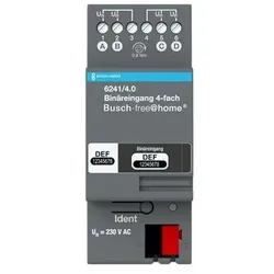 Busch-Jaeger Binäreingang 6241/4.0 4fach REG