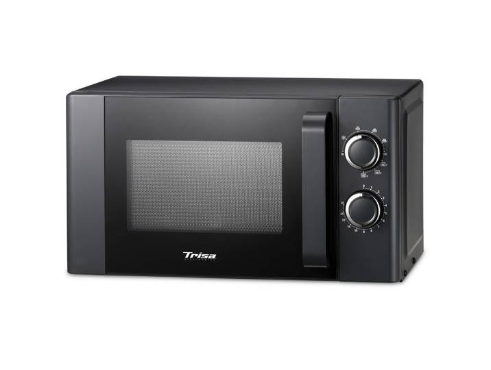 Trisa Electronics Mikrowelle, Anthrazit, Kunststoff, 45.2x26.2x36 cm, RoHS, Lfgb, Fsc, Reach, Grillfunktion, Küchen, Küchenelektrogeräte, Mikrowellen