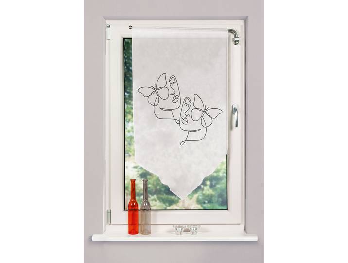 Rideau Sylia 60 x 100cm Gris