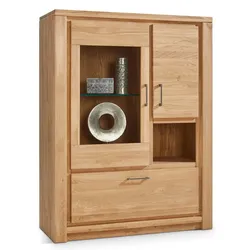 MAISON Highboard Milwaukee Holz Braun Eiche