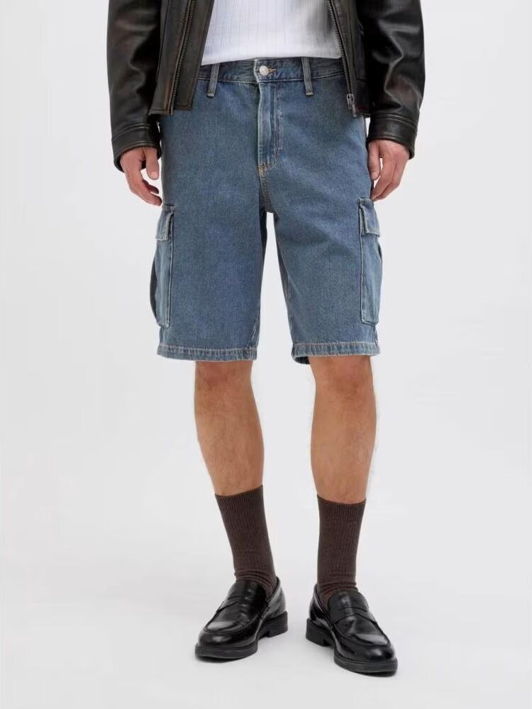 JACK AND JONES Pantalón Corto Jack & Jones Jeans Light Blue Light Blue L Hombre