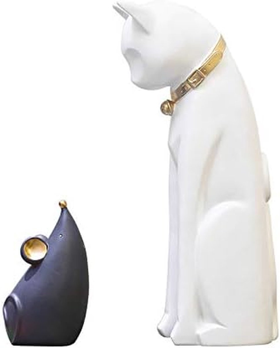 Decoratief standbeeldje Meisje met Hart voor op tafel