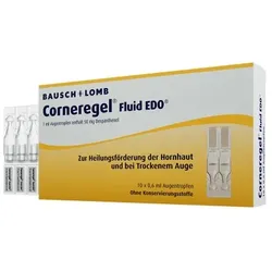 CORNEREGEL Fluid EDO Augentropfen 10X0.6 ml