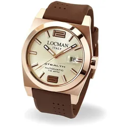Locman Stealth Mens 0205RRAVF5N0SIN Automatic Watch
