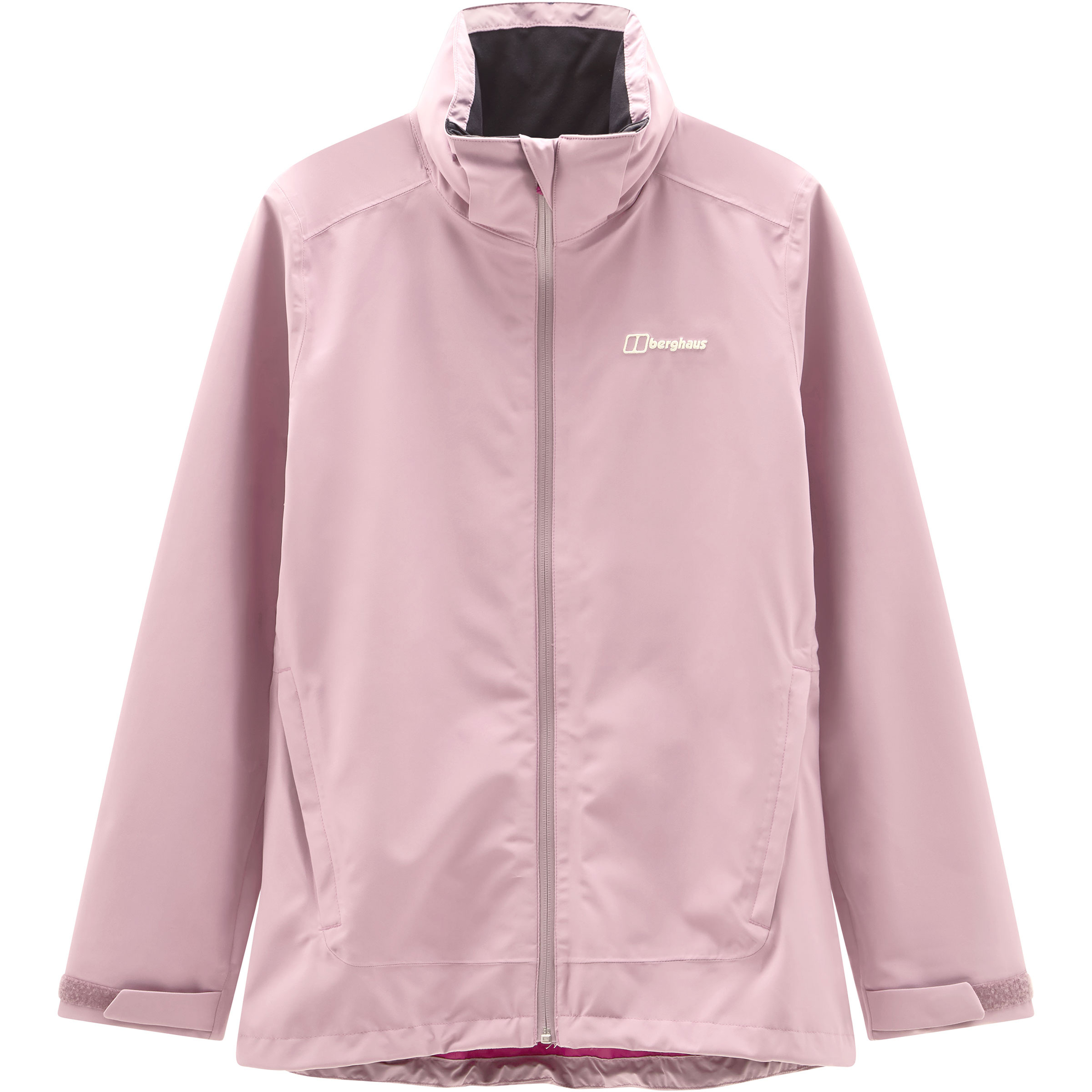 Berghaus Roam Damen Regenjacke lila Größe XL Trekking Widerstandsfähig Wasserabweisend