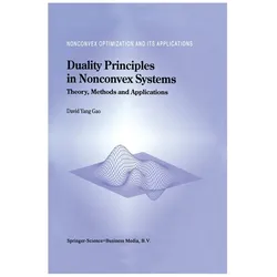 Duality Principles in Nonconvex Systems, Fachbücher von David Yang Gao
