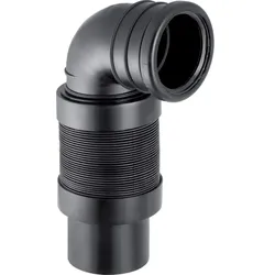 Geberit PE Wand-WC-Bogen flexibel DN90 241521001