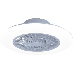 LED Deckenventilator Fernbedienung Smart Ventilator dimmbar Ventilatorlampe Sommer Winter, App-Steuerung, CCT, UVC Luftreinigung, 36W 3000Lm, D 58 cm