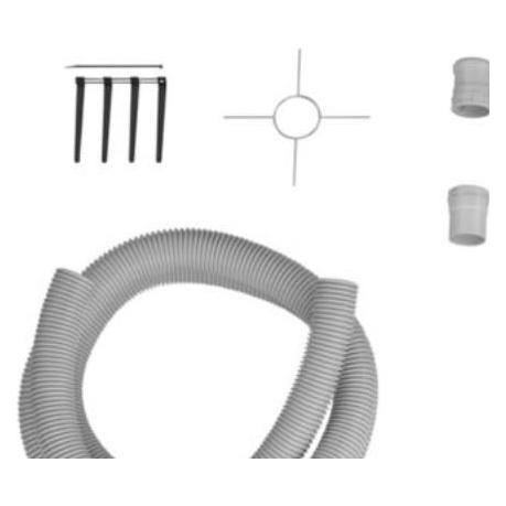 Bosch Zubehör DN60 - Fleksibelt aftraek - Pakke - 12,5 m (7738112524)
