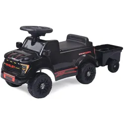 Schwarz Kitchen Rutscher Shelby Ford F-150 Raptor mit Anhänger schwarz