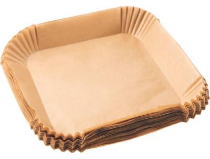 Essentielb - Papier Lot De 100 Feuilles Carrées Jetables Antiadhésif - Anti-Salissure Pour Airfryer Et Four