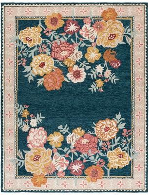 SAFAVIEH Handmade Jardin Pamina Floral Wool Rug