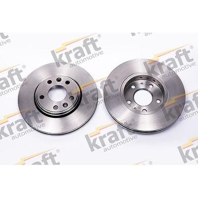 Kraft Automotive Bremsscheibe Vorderachse Belüftet [Hersteller-Nr. 6045462] für Renault