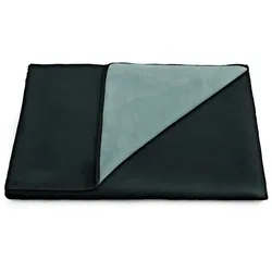 Ibena Kuscheldecke Dublin 220 x 240 cm Mischgewebe Grau