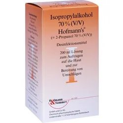 ISOPROPYLALKOHOL 70% V/V Hofmann's 200 ml Lösung